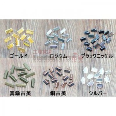 チョーカー金具 100個入 6x7mm