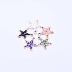 アクリルチャーム エポ付き 星型 22×24mm【50ヶ】