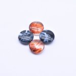 アクリルビーズ 丸型 6×14mm【100ヶ】