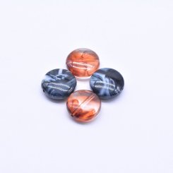 アクリルビーズ 丸型 6×14mm【100ヶ】