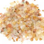天然石さざれチップ 穴なしさざれチップ イエローアベンチュリン 5-7mm(50g)