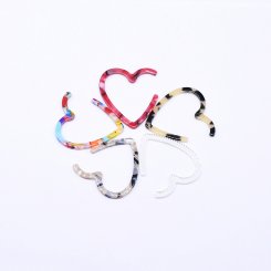 アクリルパーツ ハート 43×48mm【20ヶ】