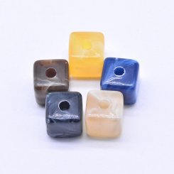 アクリルビーズ 正方形 8×8mm【50ヶ】