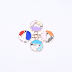 アクリルチャーム エポ付き 丸型 17×21mm【50ヶ】