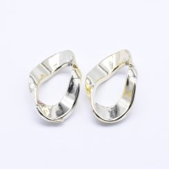アクリルチェーンパーツ ツイスト 变形 22×37mm【50ヶ】