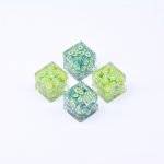 アクリルカボション 正方形 フルーツ封入 20×22mm【20ヶ(約223g)】