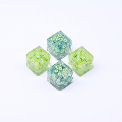 アクリルカボション 正方形 フルーツ封入 20×22mm【20ヶ(約223g)】
