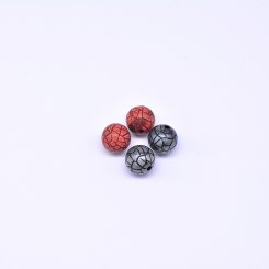 アクリルビーズ アンティーク調 丸玉 12mm【500g】