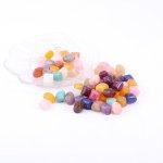 アクリルビーズ 四角形 カラーミックス 12×12mm【500g/约370ヶ】