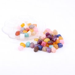 アクリルビーズ 四角形 カラーミックス 12×12mm【500g/约370ヶ】