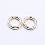 チェーンパーツ リング ドライフラワー入り ゴールド 4×17mm【50ヶ】