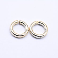 チェーンパーツ リング ドライフラワー入り ゴールド 4×17mm【50ヶ】