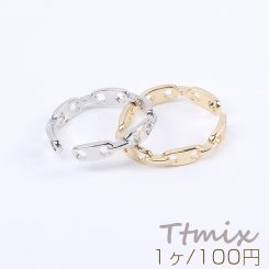高品質デザインリング 指輪 竹モチーフリング 幅約3.3mm（1ヶ）