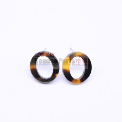 アクリルピアス リング 琥珀色 14×16mm【20ヶ】