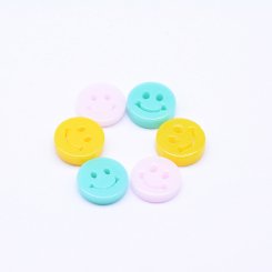 アクリルパーツ 丸型笑顔 3×8mm【50ヶ】