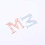 アクリルパーツ M型 べっこう風 37×45mm【20ヶ】