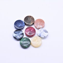 アクリルビーズ 丸型 7×21mm【100ヶ】