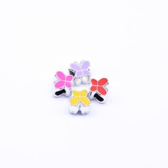 アクリルビーズ エポ付き 蝶 10×11mm【50ヶ】