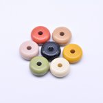 アクリルビーズ 平たい円形 ソロバン11×24mm【100ヶ】