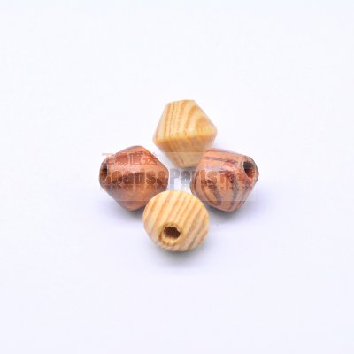 ウッドビーズ 菱形 15×15mm【約100ヶ】