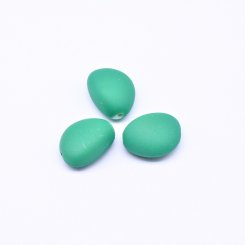 アクリルビーズ 不規則 グリーン 13×17mm【500g（約360ヶ）】