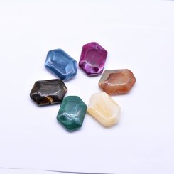 アクリルビーズ 六角形33×48mm【100ヶ】
