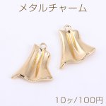 メタルチャーム 不規則型 1カン 18×19mm ゴールド【10ヶ】