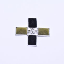 アクリルチャーム フロッキー 長方形 13×21mm【50ヶ】