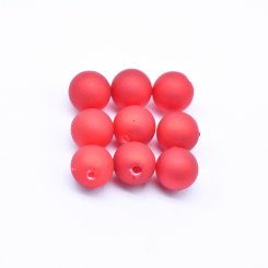 アクリルビーズ 丸玉 レッド 6mm【500g】