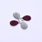 アクリルチャーム フロッキー 雫 16×25mm【50ヶ】