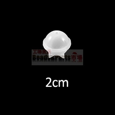 シリコンモールド 球 型 半 クリア 20mm【2ヶ】