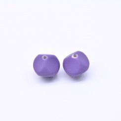 アクリルビーズ 不規則 パープル 14×14mm【500g（約370ヶ）】