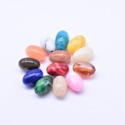 アクリルビーズ ライス 11×17mm【100ヶ】