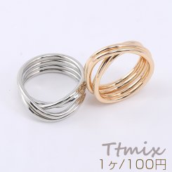 高品質デザインリング 指輪 8×22.5mm【1ヶ】