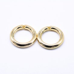 アクリルチェーンパーツ リング ゴールド 4×25mm【50ヶ】