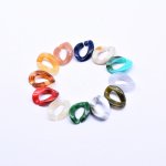 アクリルチェーンパーツ ツイスト 17×23mm【50ヶ】