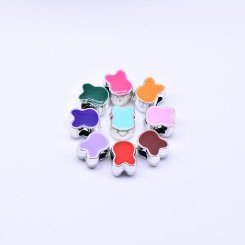 アクリルビーズ エポ付き 小兎頭 10×13mm【50ヶ】