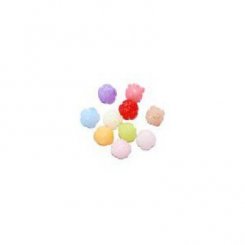 アクリルビーズ ローズ1 オパックカラーミックス 15mm(100g)