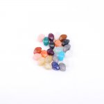 アクリルビーズ 菱形 カラーミックス 14×18mm【500g/约320ヶ】