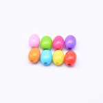 アクリルビーズ オーバル カラーミックス 7×8mm 【500g（約2000ヶ）】