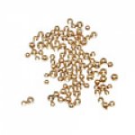 0.8mm グラスビーズ ブリオン ゴールド