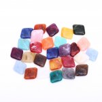 アクリルビーズ 菱形 カラーミックス26×30mm【500g/约130ヶ】