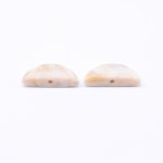 アクリルビーズ 半円 ベージュ 4×24mm【100ヶ】