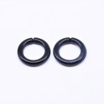 アクリルパーツ リング ブラック 14×14mm【100ヶ】