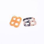 アクリルパーツ BB型 べっこう風 18×24mm【20ヶ】