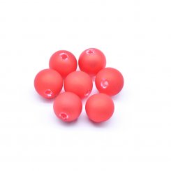 アクリルビーズ 丸玉 レッド 8mm【500g】