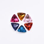 アクリルラインストーン 三角形 23x23mm【50ヶ(約93.5g)】