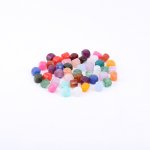 アクリルビーズ 菱形 カラーミックス 9×12mm【500g/约720ヶ】