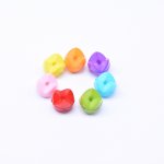 アクリルビーズ 不規則 カラーミックス 7×9mm 【500g（約1724ヶ）】