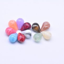 アクリルビーズ 雫型 11×15mm【100ヶ】